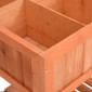vidaXL Γλάστρα Βοτάνων 80 x 60 x 80 εκ. από Μασίφ Ξύλο Ελάτης