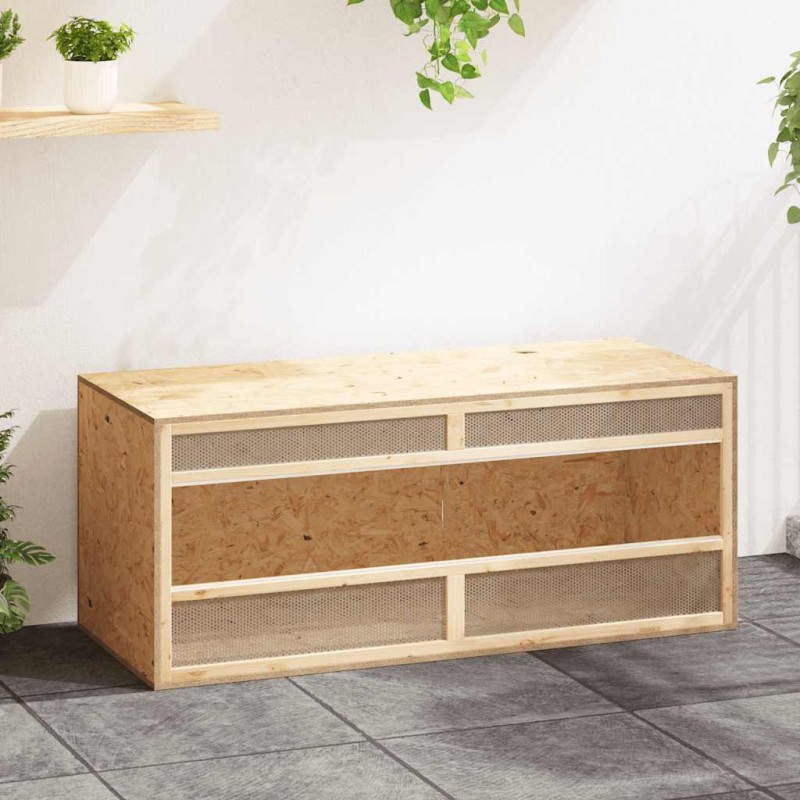vidaXL Ενυδρείο Ερπετών 120 x 50 x 50 εκ. από Επεξεργασμένο Ξύλο