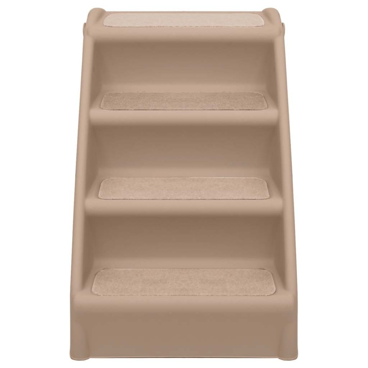 vidaXL Σκαλάκια για Σκύλους Πτυσσόμενα Καφέ 62 x 40 x 49,5 εκ.