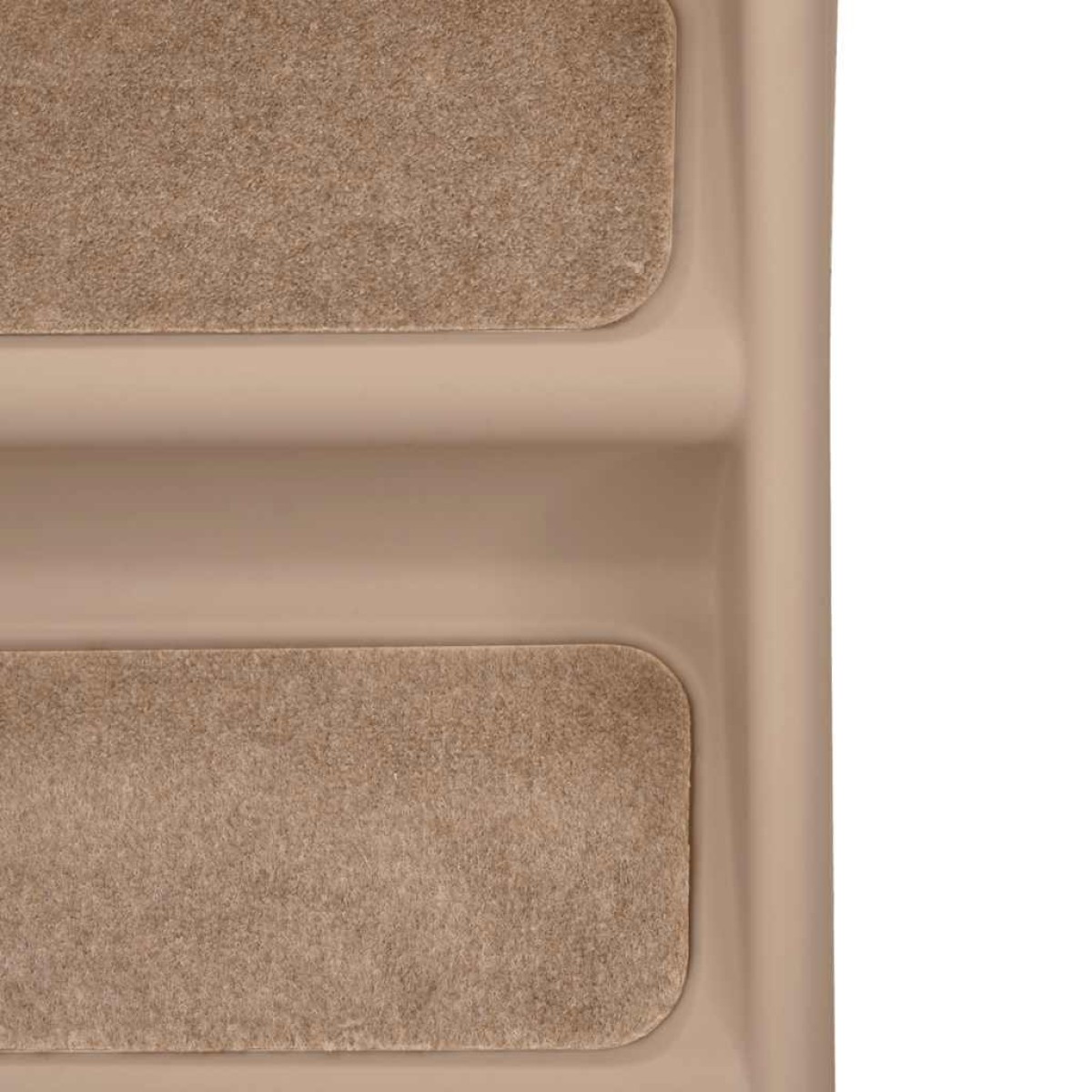 vidaXL Σκαλάκια για Σκύλους Πτυσσόμενα Καφέ 62 x 40 x 49,5 εκ.