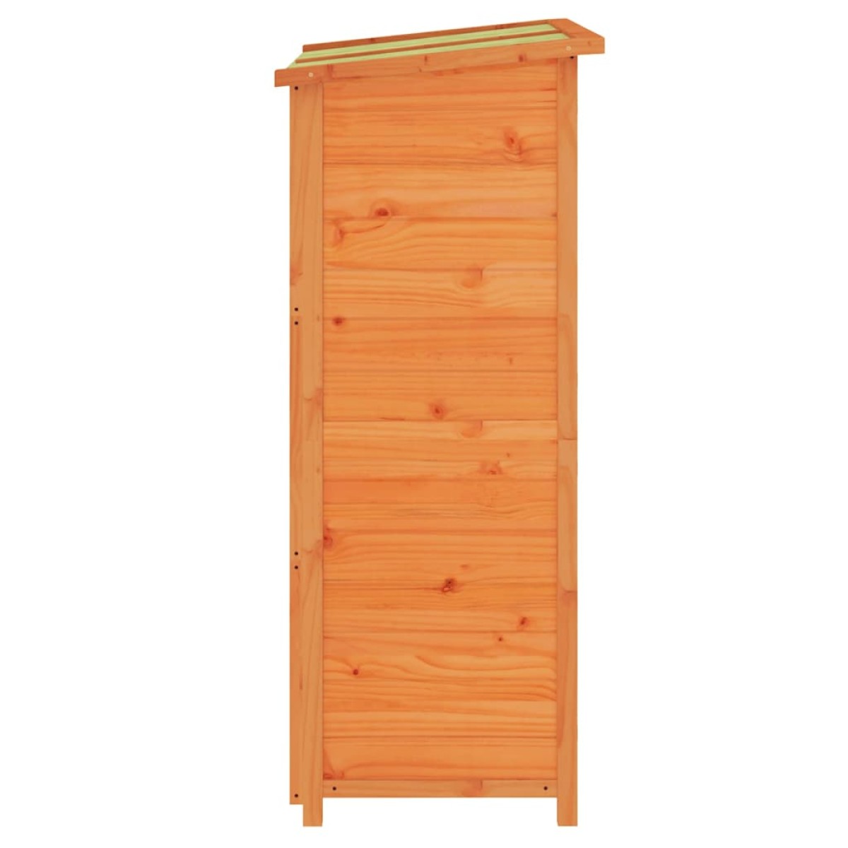 vidaXL Αποθήκη Εργαλείων Κήπου Καφέ 83x57x140 εκ. Μασίφ Ξύλο Πεύκου