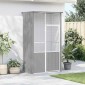 vidaXL Κλουβί Πουλιών Γκρι 115x78x200 εκ. από Γαλβανισμένο Χάλυβα