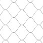 vidaXL Κλουβί Σκύλου με Οροφή και Πόρτες Γκρι 2x2x2 μ. Γαλβ. Χάλυβας