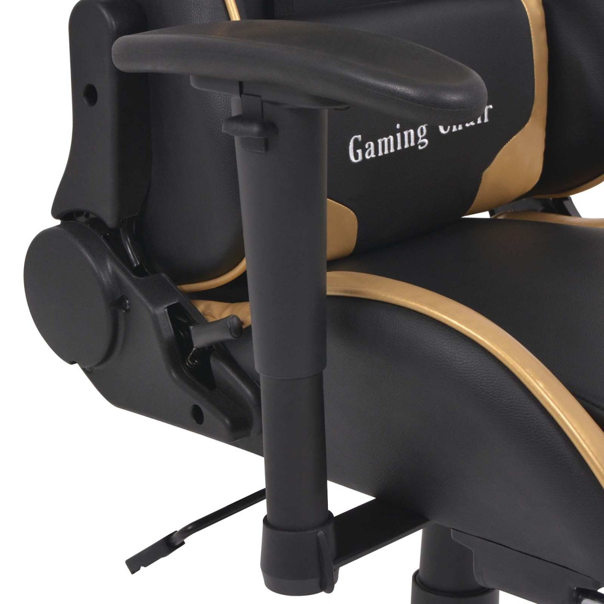 vidaXL Καρέκλα Gaming Χρυσό 70 x 71 x 136 εκ. Δερματίνη