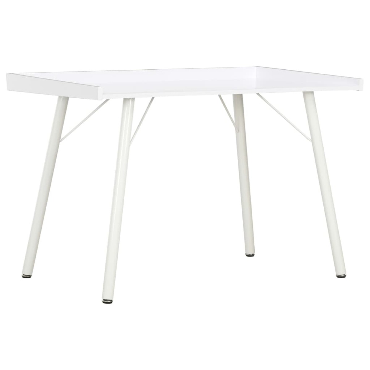 vidaXL Γραφείο Λευκό 90 x 50 x 79 εκ.