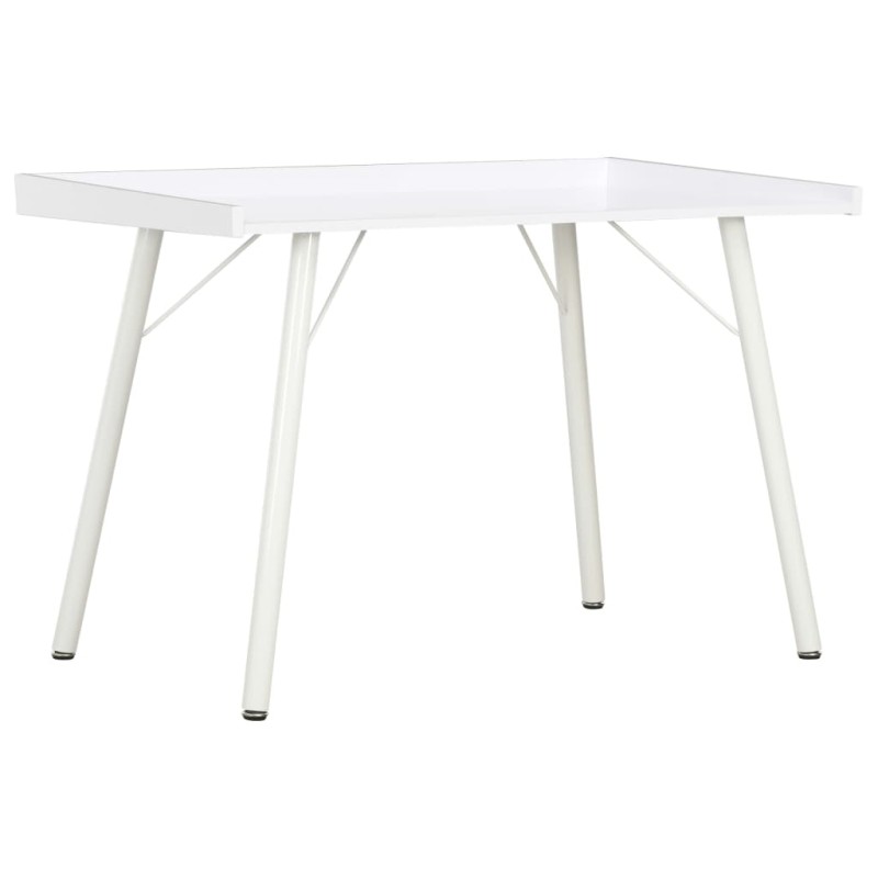 vidaXL Γραφείο Λευκό 90 x 50 x 79 εκ.