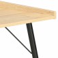 vidaXL Γραφείο Χρώμα Δρυός 90 x 50 x 79 εκ.