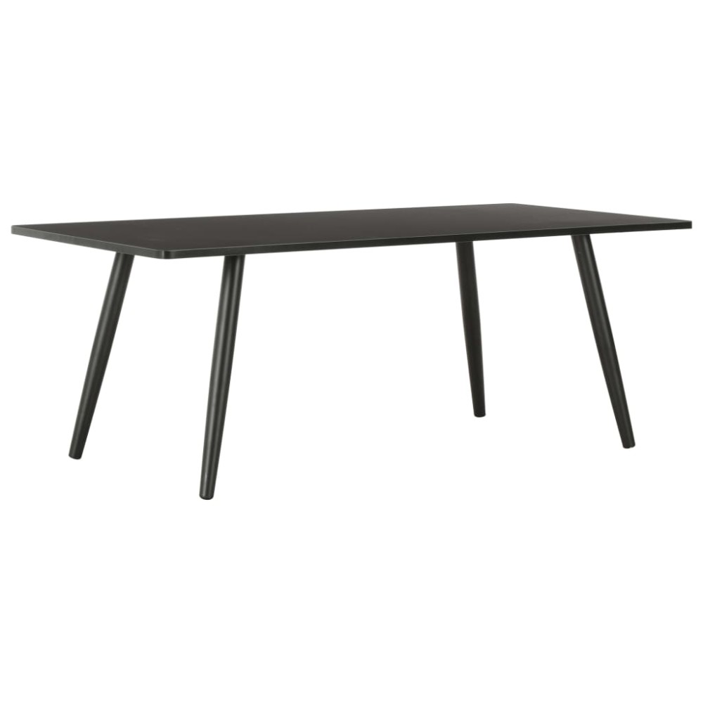 vidaXL Τραπεζάκι Σαλονιού Μαύρο 120 x 60 x 46 εκ.