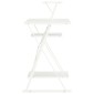 vidaXL Γραφείο με Ράφια Λευκό 116 x 50 x 93 εκ.