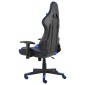 vidaXL Καρέκλα Gaming Περιστρεφόμενη Μπλε PVC