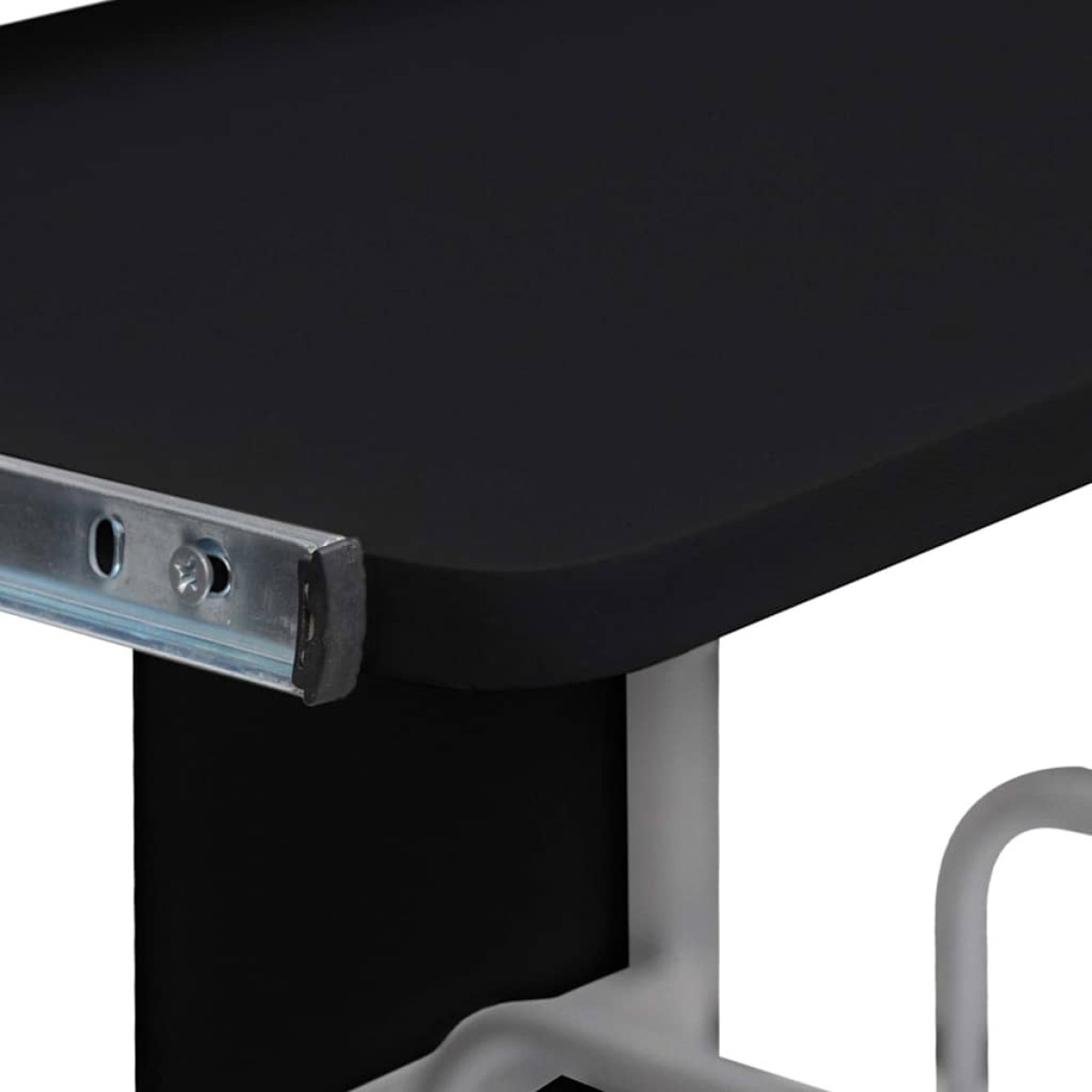 vidaXL Γραφείο Υπολογιστή Μαύρο 110 x 52 x 88,5 εκ. Επεξεργασμένο Ξύλο