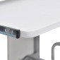 vidaXL Γραφείο Υπολογιστή Λευκό 110 x 52 x 88,5 εκ. Επεξεργασμένο Ξύλο