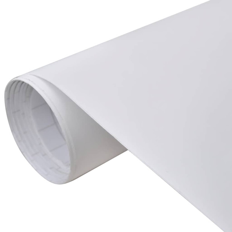 vidaXL Μεμβράνη Αυτοκινήτου Λευκό Ματ 100 x 150 εκ.