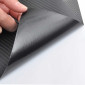 vidaXL Μεμβράνες Αυτοκινήτου 3D 2 τεμ. Μαύρες 100 x 150 εκ.