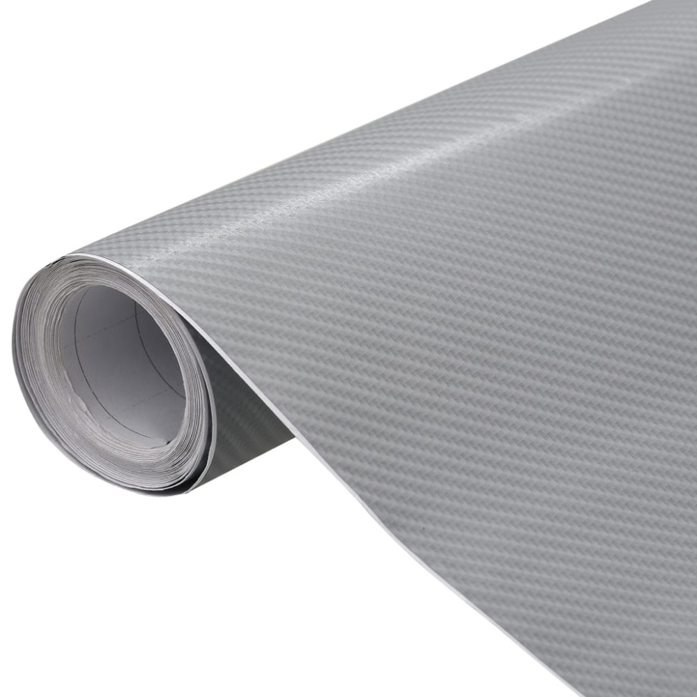 vidaXL Μεμβράνες Αυτοκινήτου 4D 2 τεμ. Ασημί 100 x 150 εκ.