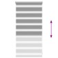 Σύστημα Σκίασης Ρόλερ Zebra Γκρι 40 x 100 εκ.