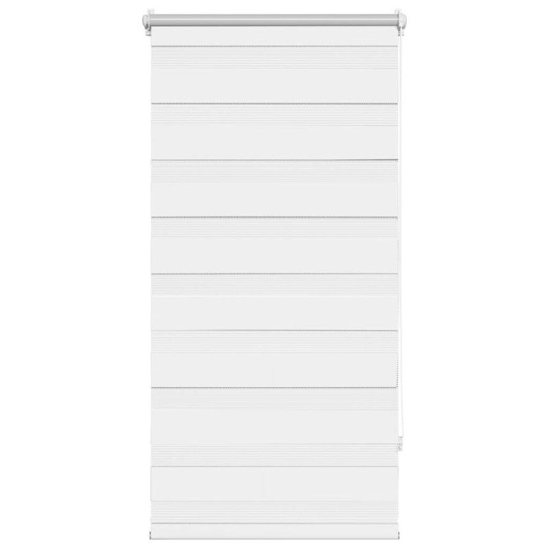 vidaXL Στόρι Ζέβρα 60,9 x 120 εκ. Πλάτος Υφάσματος 56,7 εκ. λευκό