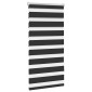 Σύστημα Σκίασης Ρόλερ Zebra Μαύρο 80 x 150 εκ.