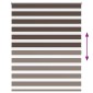 Ρόλερ Zebra Καφέ 120 x 175cm