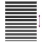Σύστημα Σκίασης Ρόλερ Zebra Μαύρο 140 x 175 εκ.