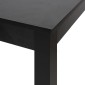 vidaXL Τραπέζι Μπαρ Μαύρο 55 x 55 x 107 εκ. από MDF