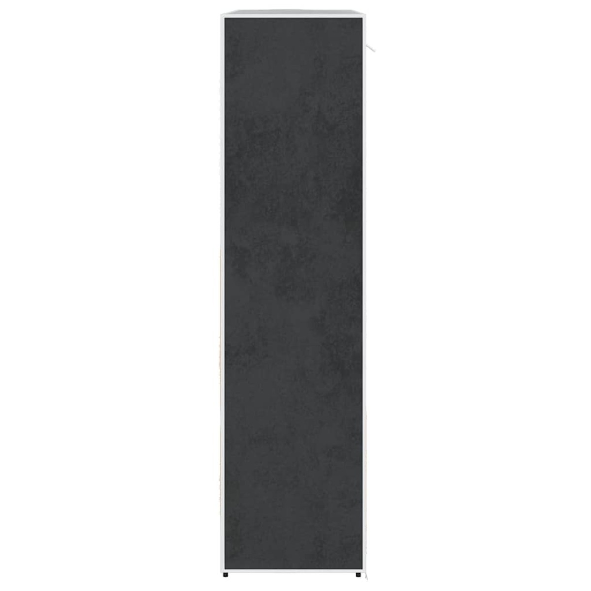 vidaXL Ντουλάπα με Ράφια / Σωλήνες Μαύρη 45 x 150 x 176 εκ. Υφασμάτινη