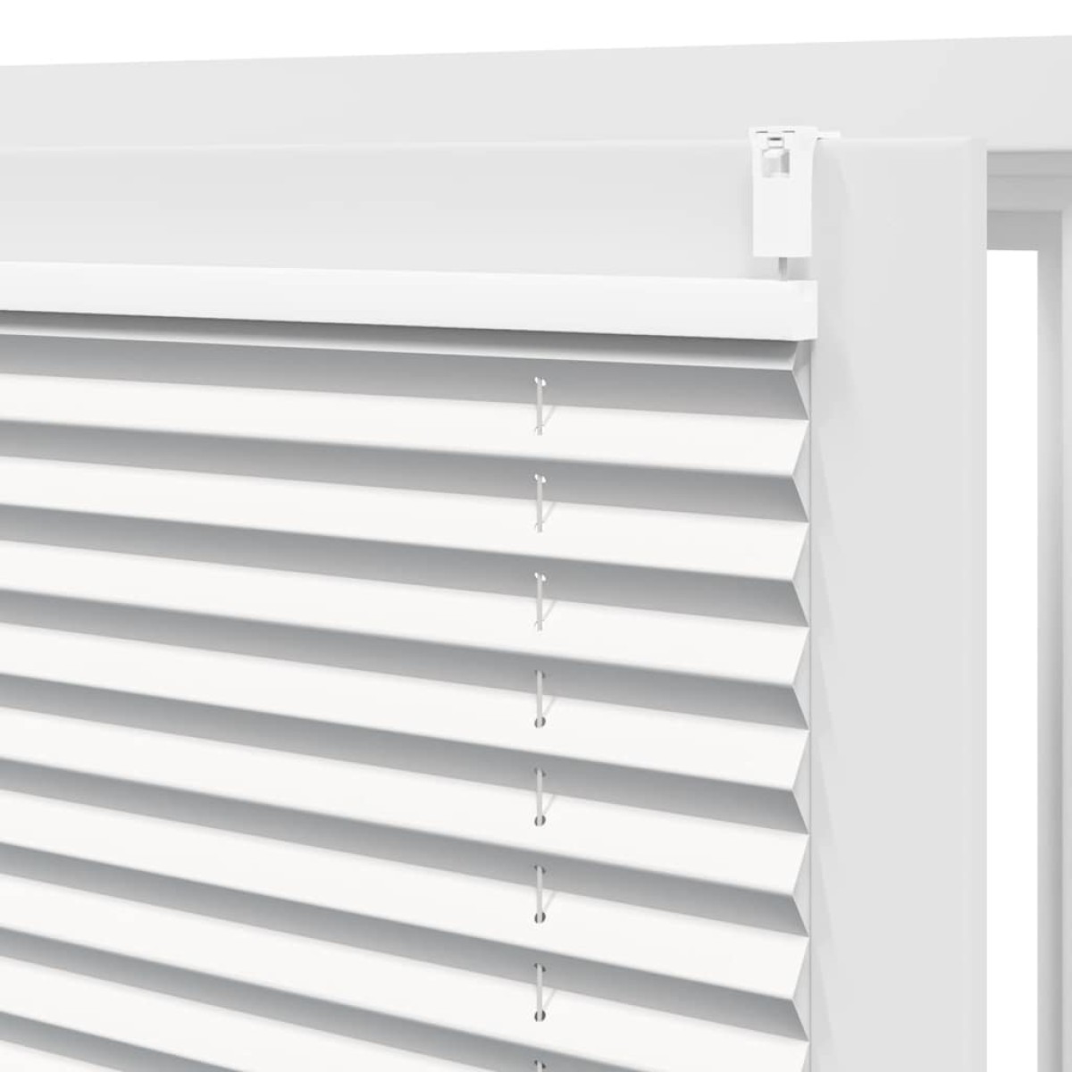Πλισέ ρόλερ σκίασης 60x125cm Λευκό