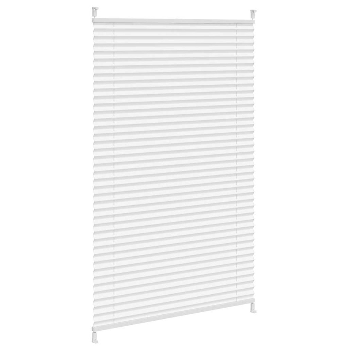 Πλισέ ρόλερ σκίασης 70x125cm Λευκό