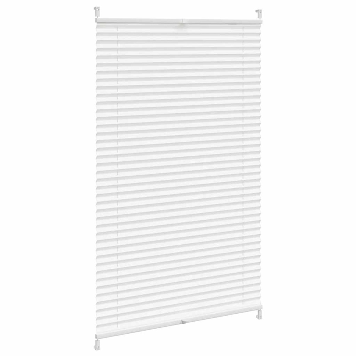 Πλισέ στόρι σκίασης 80x100cm Λευκό