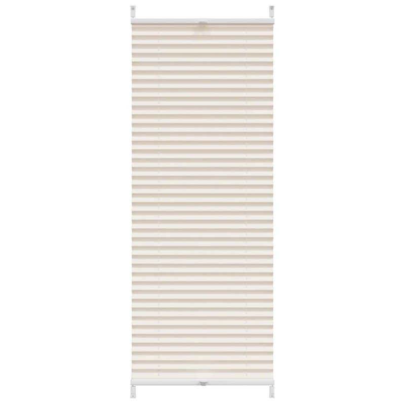 vidaXL Πλισέ ρόλερ σκίασης 50x150cm Κρεμ