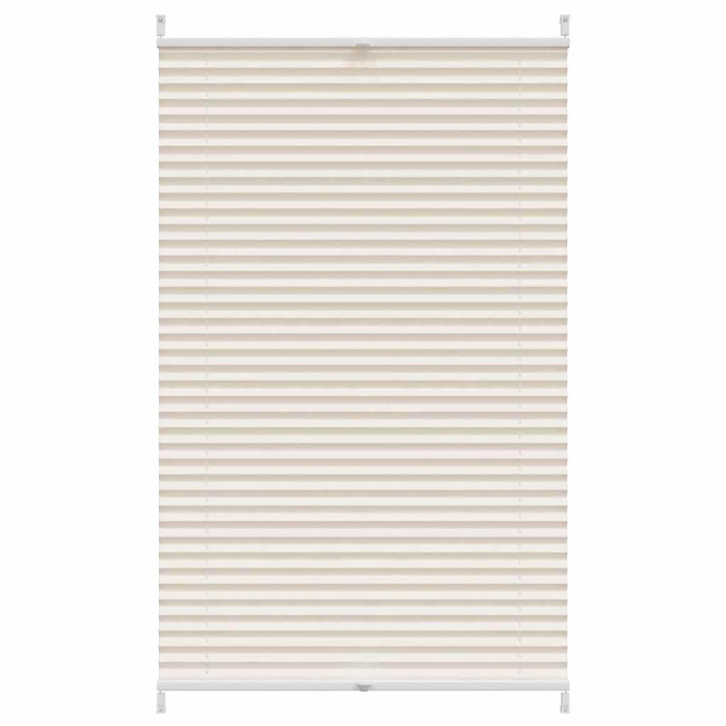 Πλισέ ρόλερ σκίασης 70x125cm Κρεμ
