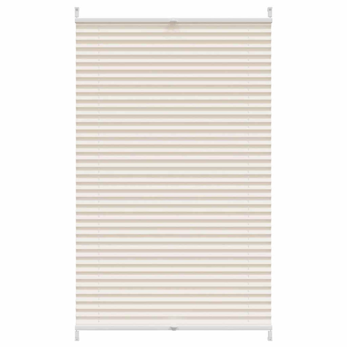 Πλισέ ρόλερ σκίασης 90x150cm Κρεμ