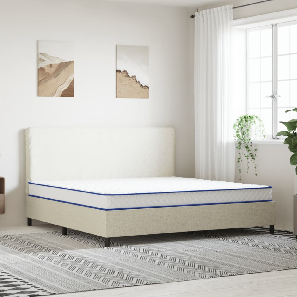 vidaXL Στρώμα Αφρού Μνήμης 200 x 180 x 17 εκ. μαλακό