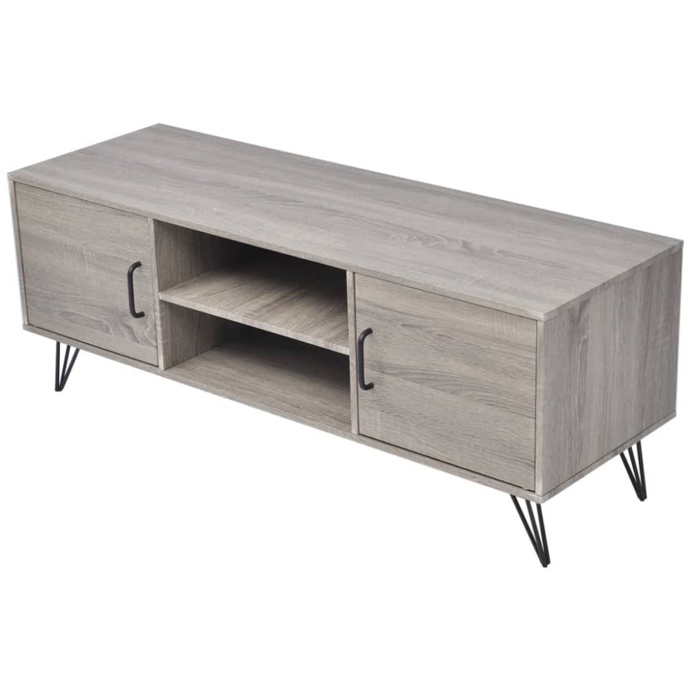 vidaXL Έπιπλο Τηλεόρασης Γκρι 120 x 40 x 45 εκ.