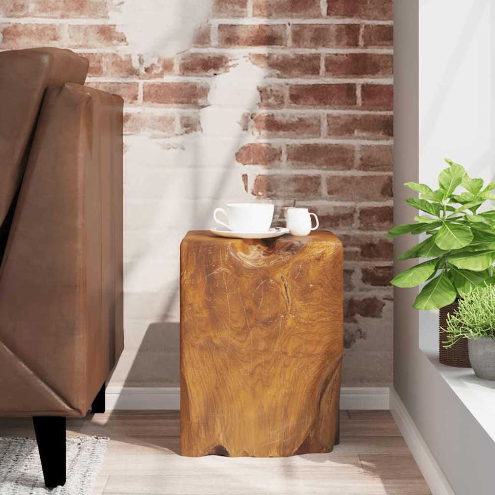 vidaXL Σκαμπό από Μασίφ Ξύλο Teak