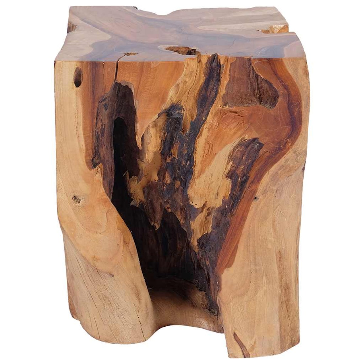 vidaXL Σκαμπό από Μασίφ Ξύλο Teak