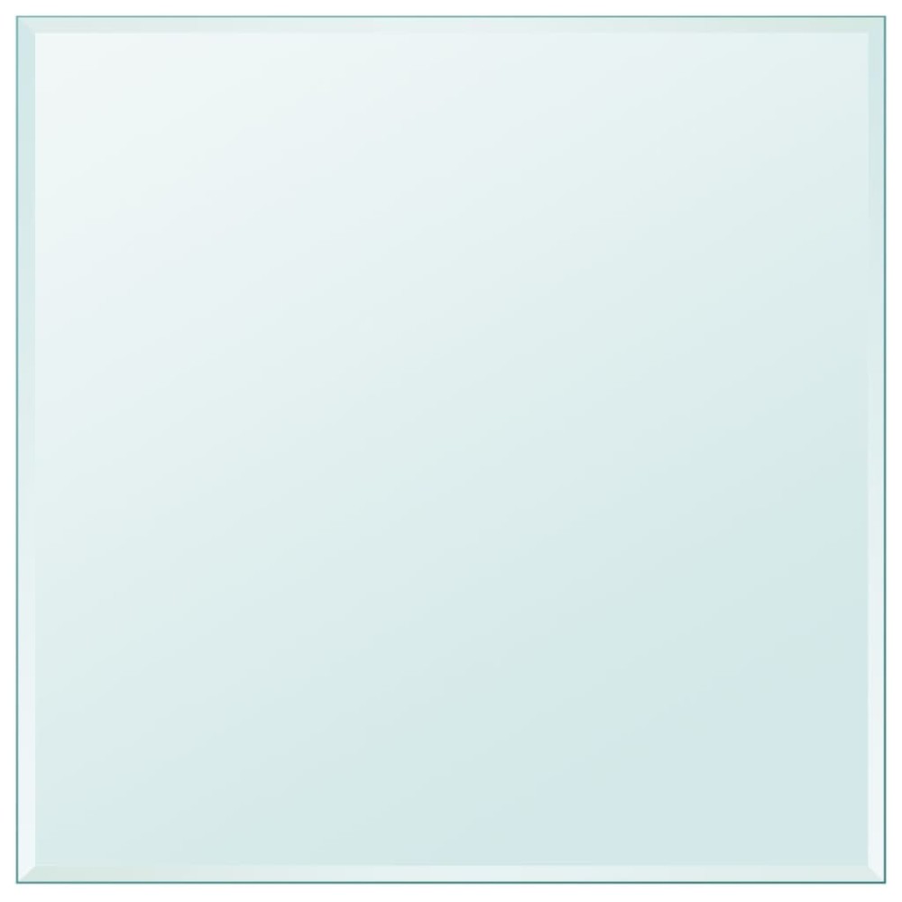 vidaXL Επιφάνεια Τραπεζιού Τετράγωνη 800 x 800 χιλ. από Ψημένο Γυαλί