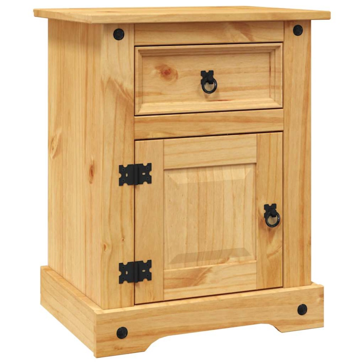 vidaXL Κομοδίνο Μεξικάνικο Στιλ Corona 53 x 39 x 66 εκ. Ξύλο Πεύκου