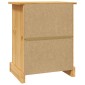 vidaXL Κομοδίνο Μεξικάνικο Στιλ Corona 53 x 39 x 66 εκ. Ξύλο Πεύκου