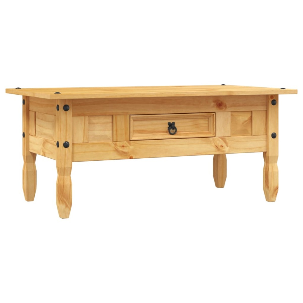 vidaXL Τραπεζάκι Σαλονιού Μεξικ. Στιλ Corona 100x55x45 εκ. Ξύλο Πεύκου