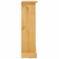 243743 vidaXL Βιβλιοθήκη 3 επιπέδων Μεξικ. Στιλ Corona 81x29x100 εκ.
