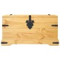 vidaXL Μπαούλο Μεξικάνικο Στιλ Corona 91 x 49,5 x 47 εκ. Ξύλο Πεύκου