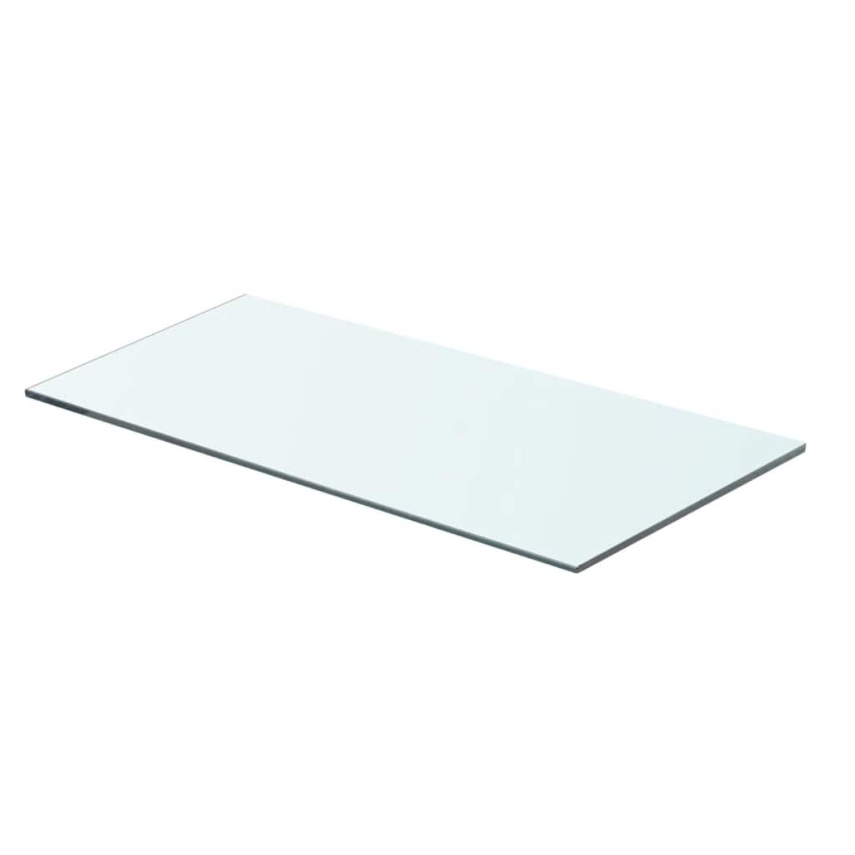 vidaXL Ράφι Πάνελ Διάφανο 60 x 25 εκ. Γυάλινο