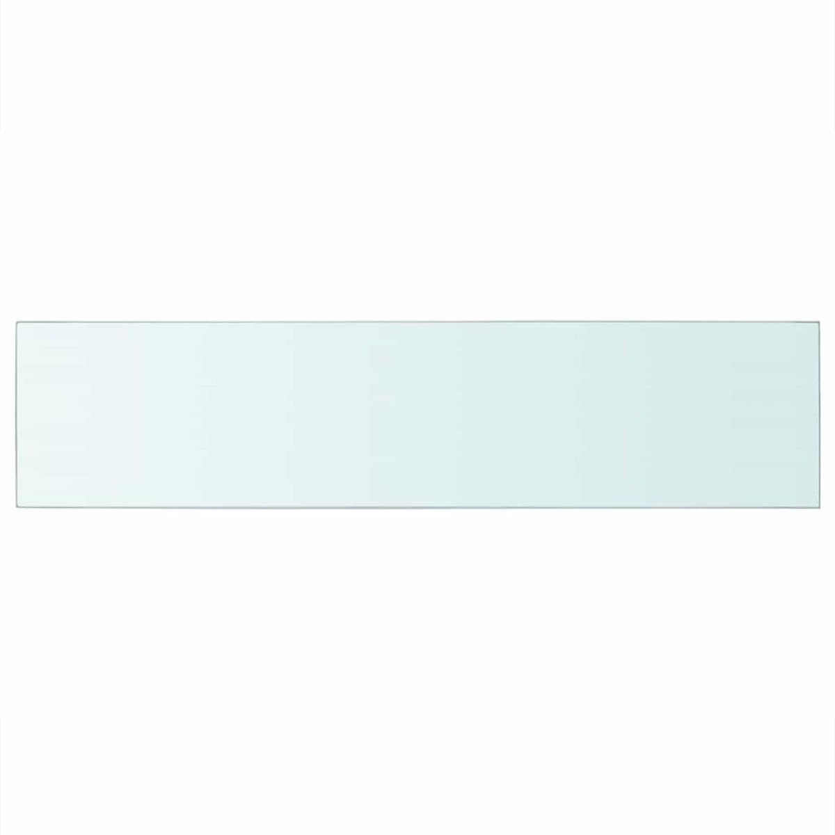 vidaXL Ράφι Πάνελ Διάφανο 110 x 25 εκ. Γυάλινο