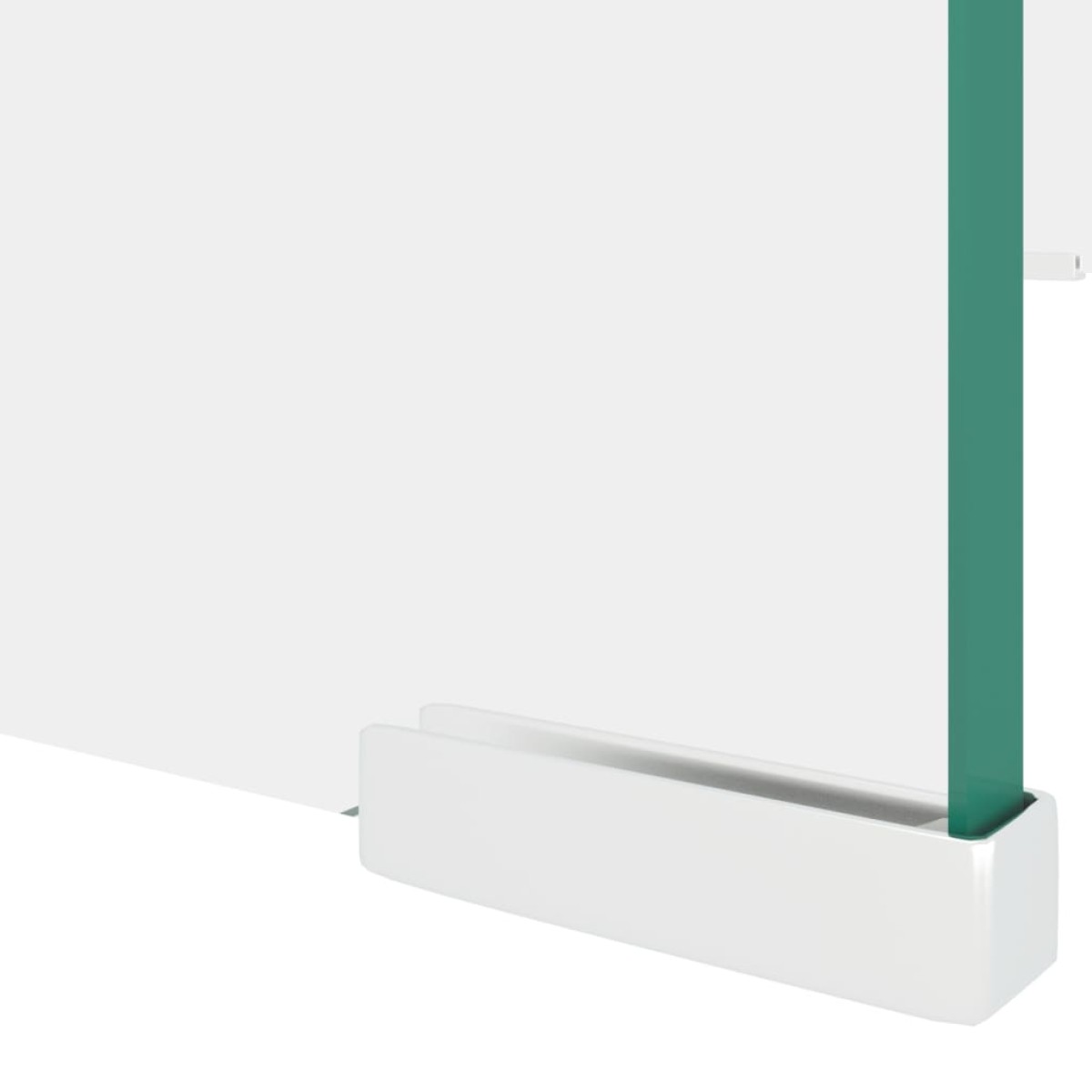vidaXL Βάση Τηλεόρασης/Οθόνης Διάφανη 70 x 30 x 13 εκ. Γυάλινη