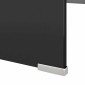 vidaXL Βάση Τηλεόρασης/Οθόνης Μαύρη 120 x 30 x 13 εκ. Γυάλινη