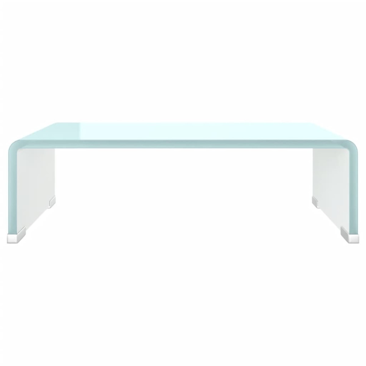 vidaXL Βάση Τηλεόρασης/Οθόνης Πράσινη 40 x 25 x 11 εκ. Γυάλινη
