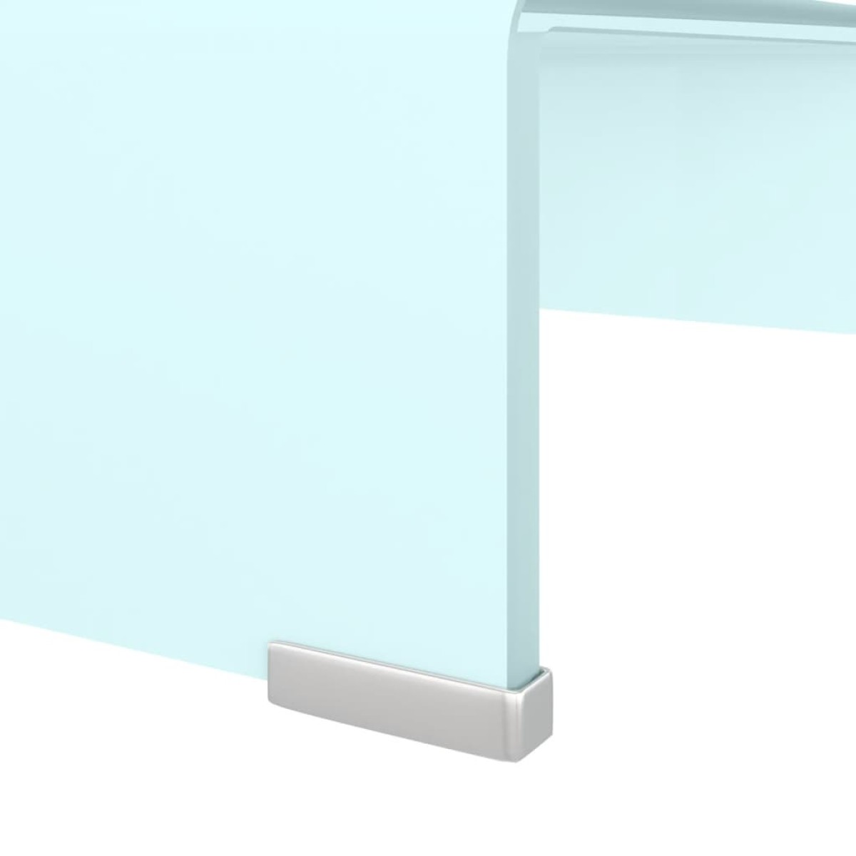 vidaXL Βάση Τηλεόρασης/Οθόνης Πράσινη 40 x 25 x 11 εκ. Γυάλινη