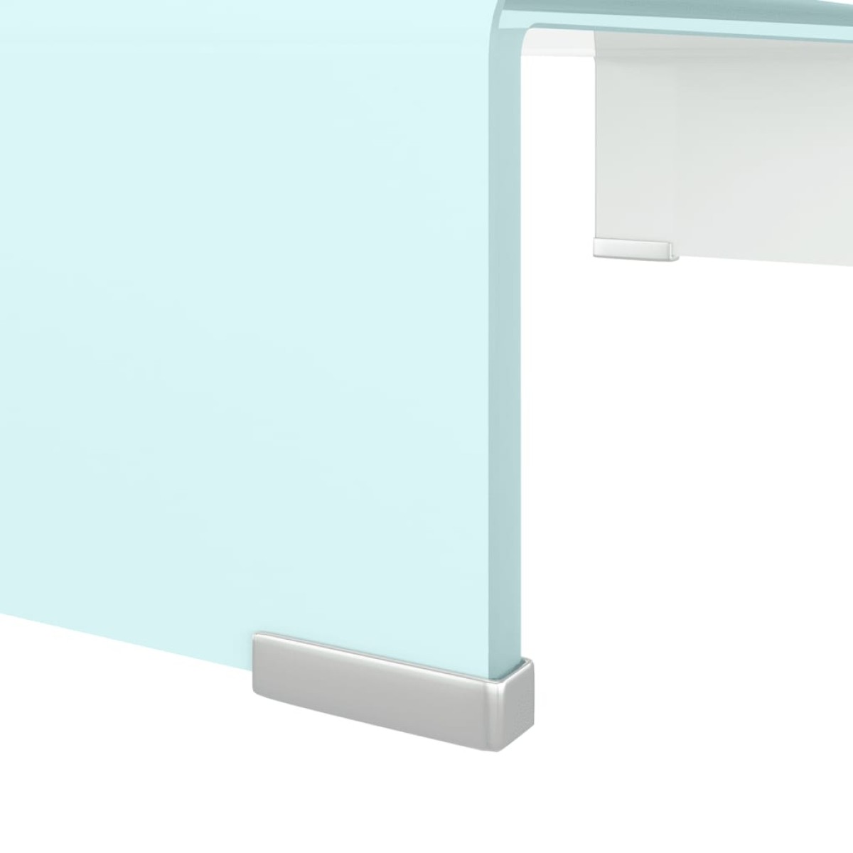 vidaXL Βάση Τηλεόρασης/Οθόνης Πράσινη 60 x 25 x 11 εκ. Γυάλινη