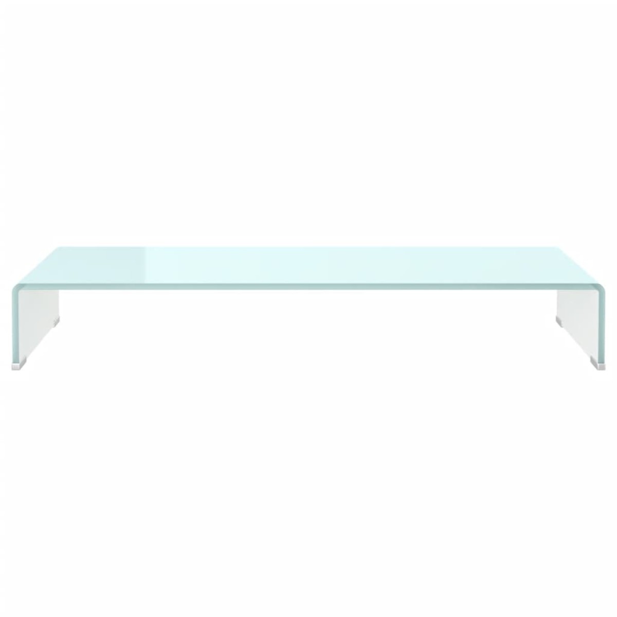 vidaXL Βάση Τηλεόρασης/Οθόνης Πράσινη 90 x 30 x 13 εκ. Γυάλινη